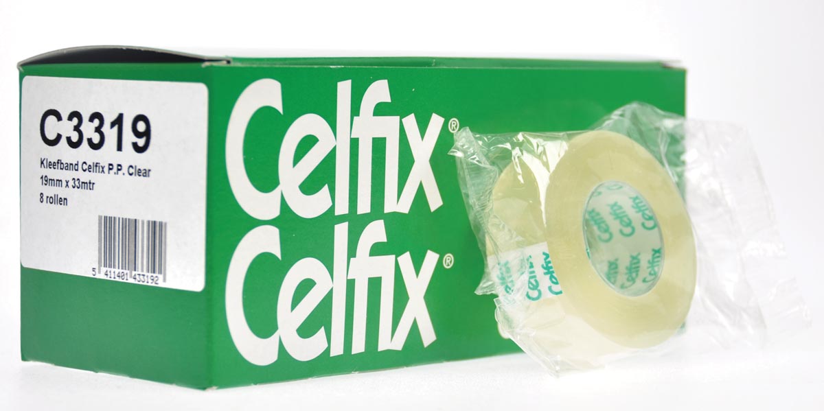 Celfix plakband PP ft 19 mm x 33 m afbeelding