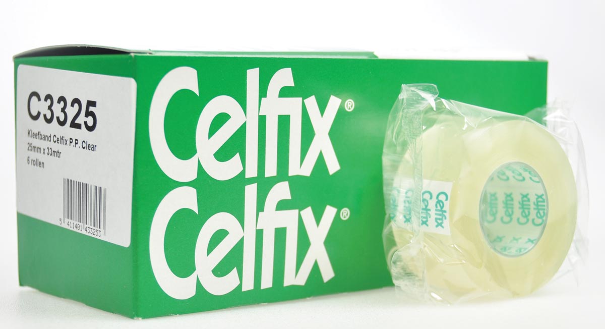 Celfix plakband PP ft 25 mm x 33 m Celfix plakband PP ft 25 mm x 33 m