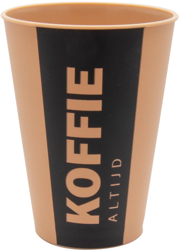 Conpax herbruikbare beker Altijd Koffie, uit PP, 180 ml, pak van 20 stuks afbeelding