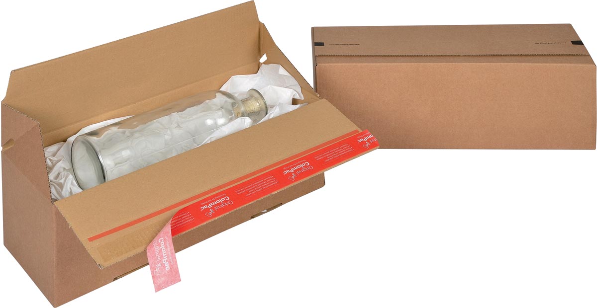 Colompac Eurobox Size L, binnenformaat 394 x 144 x 137 mm, bruin
