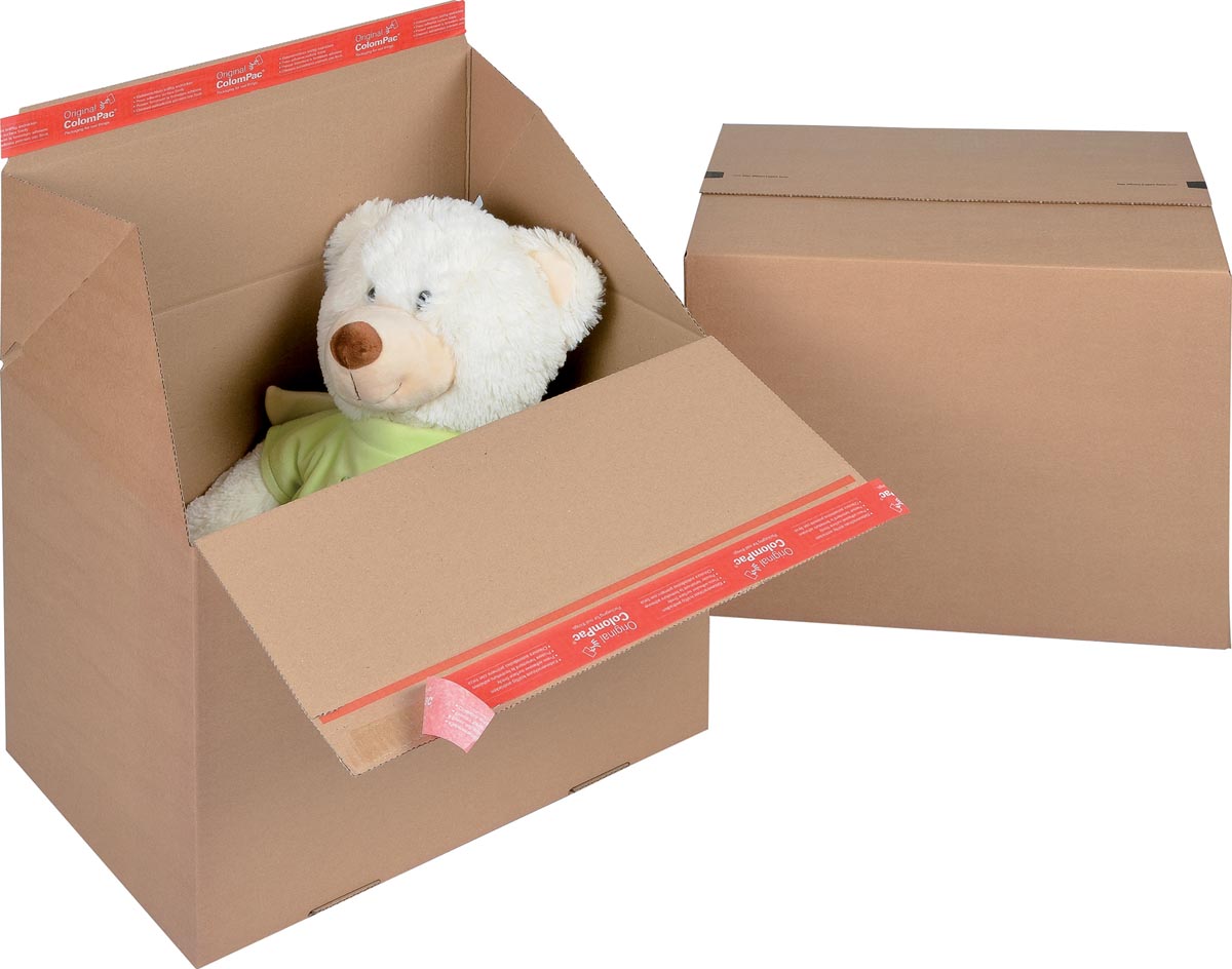 Colompac Eurobox Size L, binnenformaat 394 x 294 x 287 mm, bruin