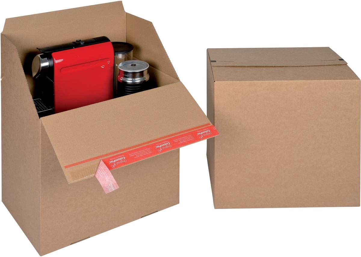 Colompac Eurobox Size L, binnenformaat 394 x 294 x 387 mm, bruin
