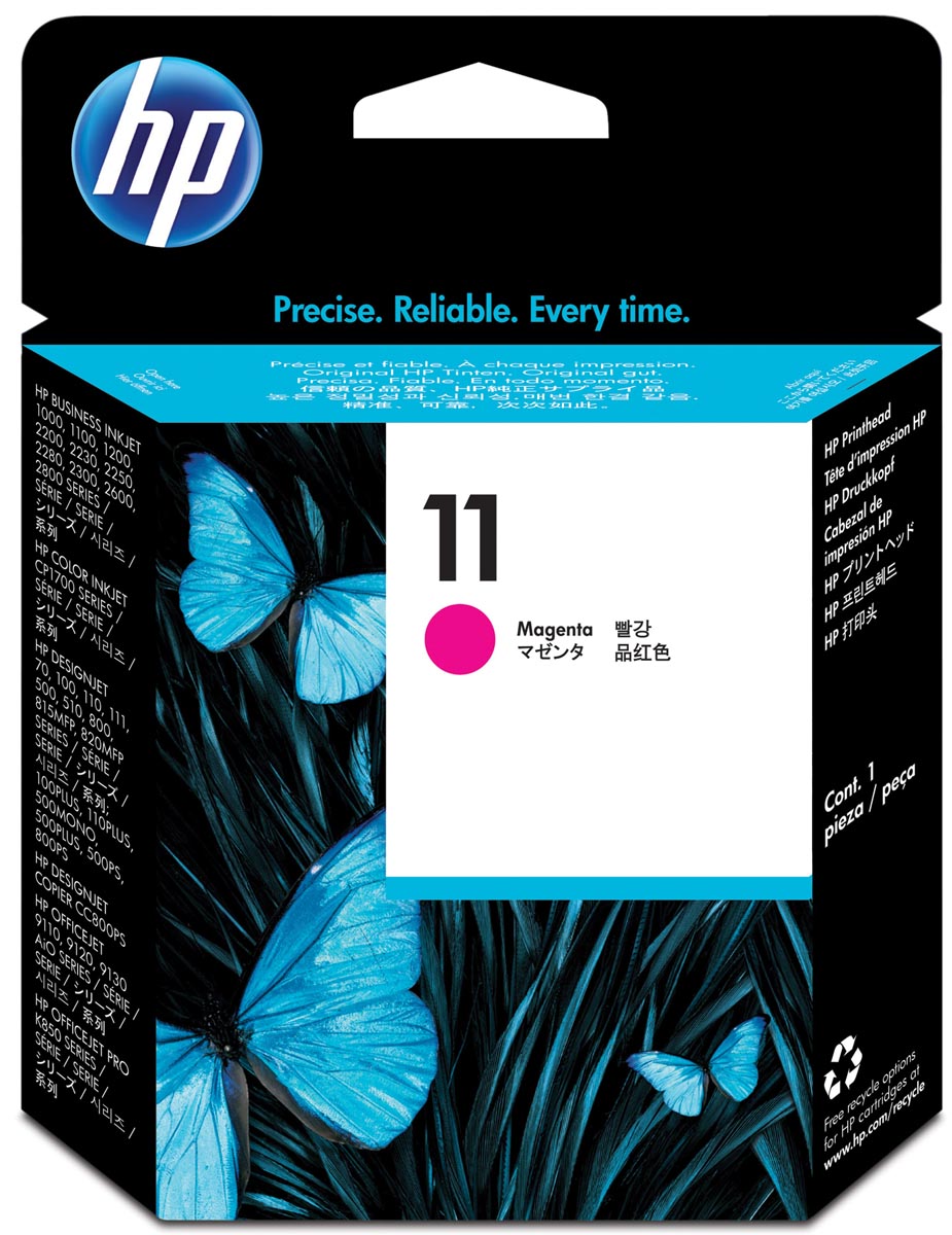 HP printkop 11, 24.000 pagina's, OEM C4812A, magenta
