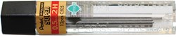 Pentel mines, 0,5 mm, 2H, étui de 12 piècess
