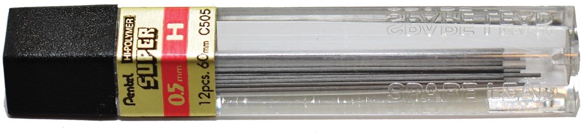 Conté criterium Gilbert mines etui van 12 potloodstiften van 0,5 mm | Portaal Check