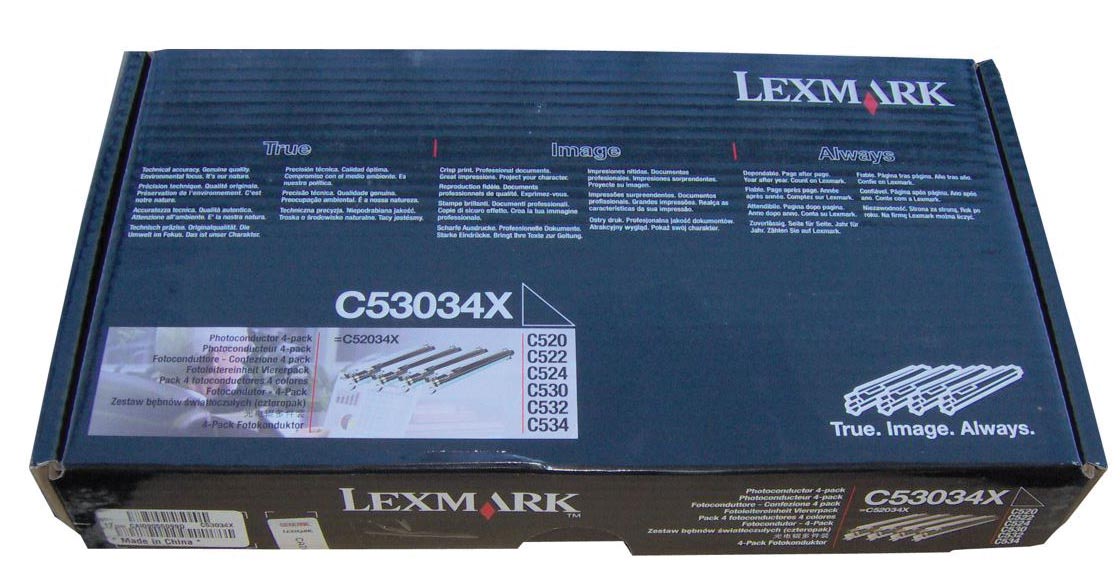 Lexmark Drum Kit zwart cyaan magenta geel - 20000 pagina's - C53034X