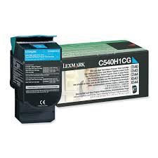 Lexmark Toner cyaan return program - 2000 pagina's - C540H1CG