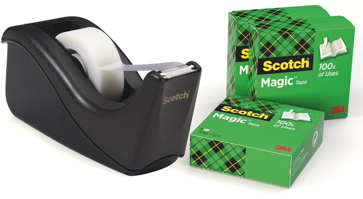 Scotch Plakbandafroller Two Tone Black afbeelding