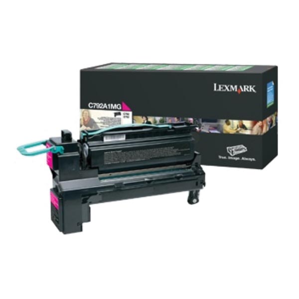 Lexmark Tonercartridge magenta return program - 6000 pagina's - C792A1MG