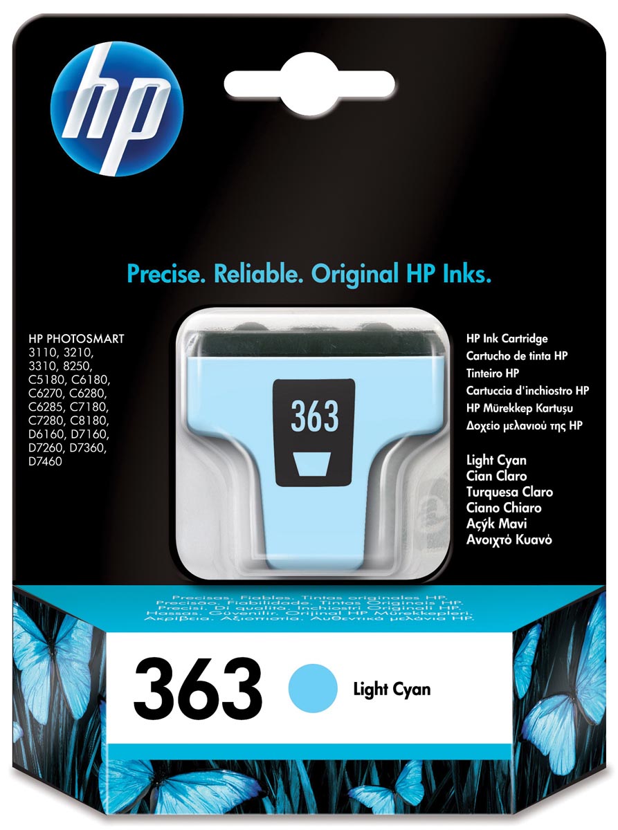 Hp Inktcartridge 363 220 Paginas Oem C8774Ee Licht Cyaan huismerk kopen in de aanbieding
