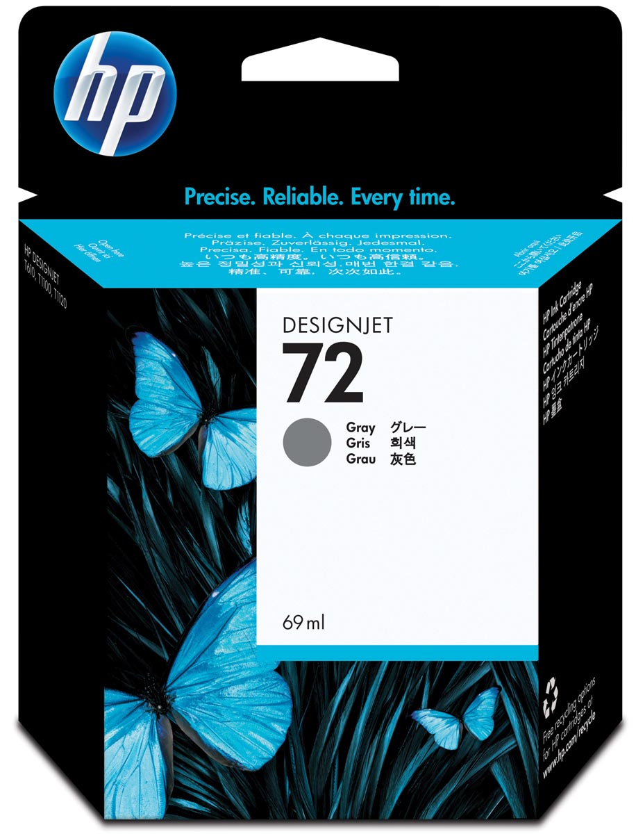 Hp Inktcartridge 72 69 Ml Oem C9401A Grijs huismerk kopen in de aanbieding