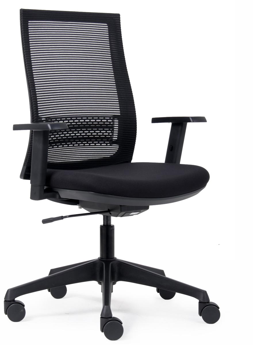Euroseats bureaustoel Canillo, mesh rug afbeelding