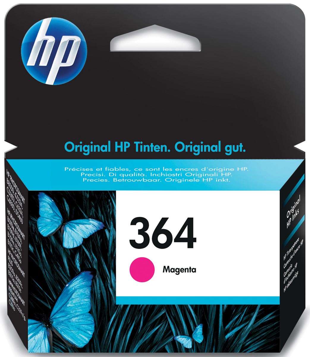Hp Inktcartridge 364 300 Paginas Oem Cb319Ee301 Magenta Met Beveiligingssysteem huismerk kopen in de aanbieding