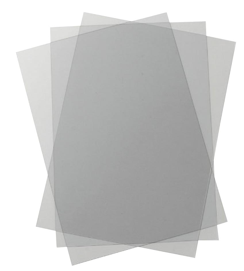 GBC HiClear omslagen, ft A4, PVC, 150 micron, pak van 100 stuks, transparant afbeelding