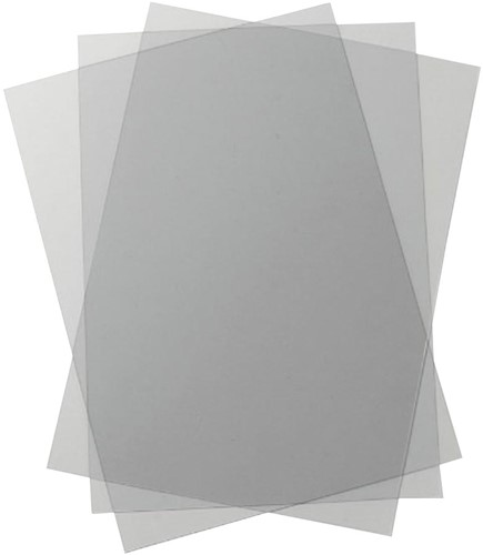 GBC HiClear omslagen, ft A4, PVC, 150 micron, pak van 100 stuks, transparant