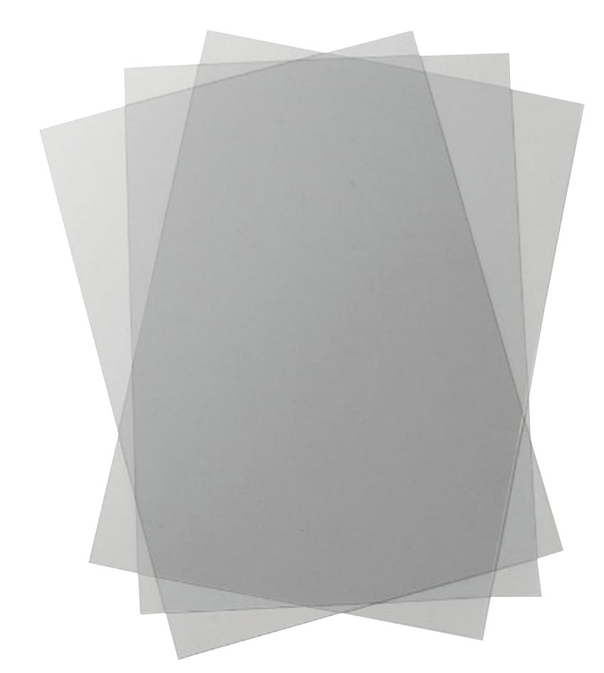 GBC HiClear omslagen, ft A4, PVC, 200 micron, pak van 100 stuks, transparant afbeelding
