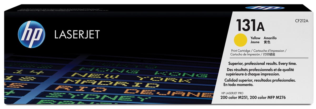 HP toner 131A, 1 800 pagina&apos;s, OEM CF212A, geel