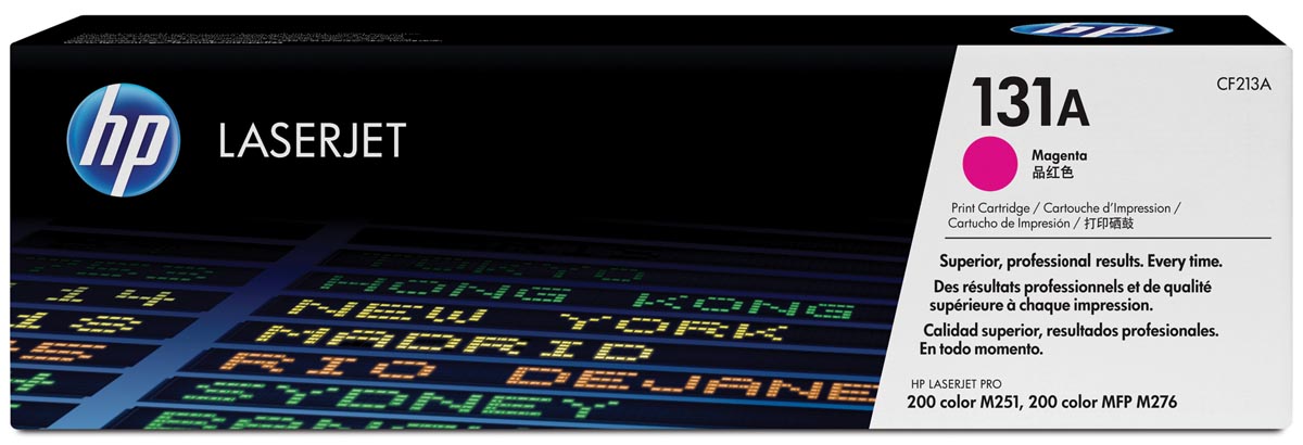 HP toner 131A, 1 800 pagina&apos;s, OEM CF213A, magenta afbeelding