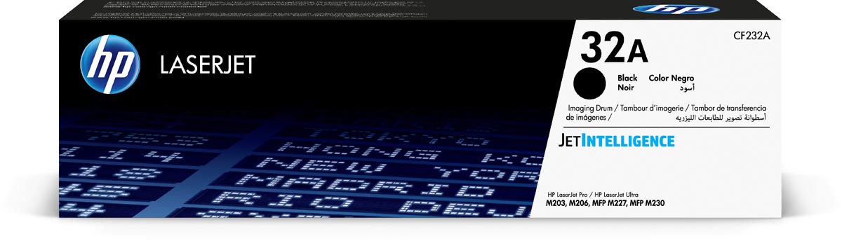 HP drum 32A, 23.000 pagina's, OEM CF232A, zwart