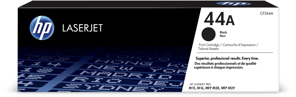HP toner 44A, 1.000 pagina&apos;s, OEM CF244A, zwart afbeelding