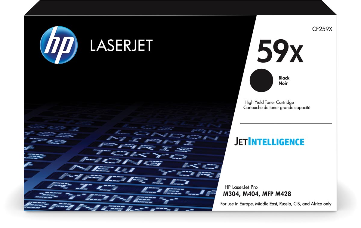 HP toner 59X, 10.000 pagina&apos;s, OEM CF259X, zwart afbeelding