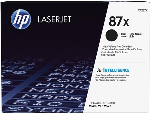 HP toner 87X, 18 000 pagina's, OEM CF287X, zwart