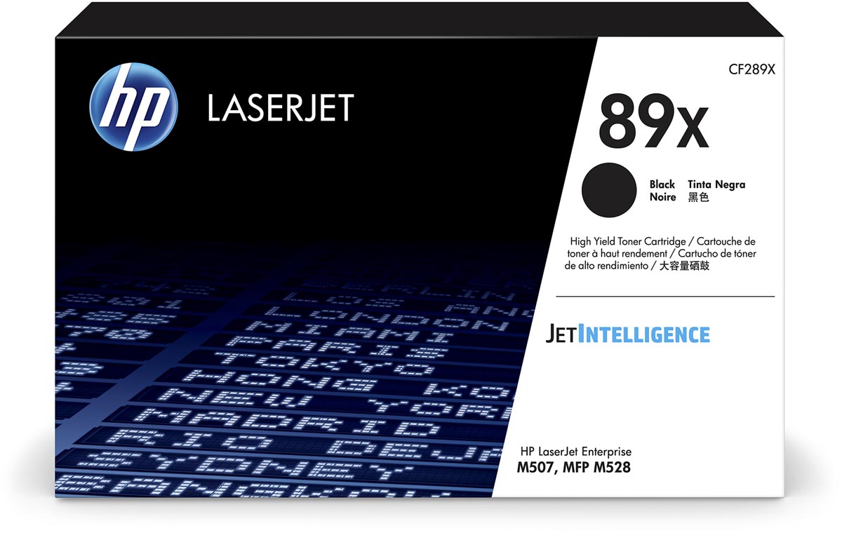 HP toner 89X, 10.000 pagina&apos;s, OEM CF289X, zwart afbeelding