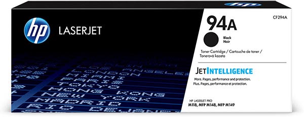 HP toner 94A, 1 200 pagina&apos;s, OEM CF294A, zwart afbeelding