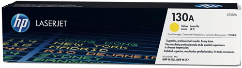 HP toner 130A, 1 000 pagina's, OEM CF352A, geel
