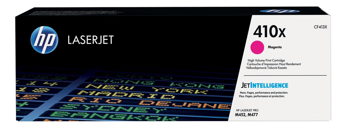 HP toner 410X, 5 000 pagina&apos;s, OEM OEM CF413X, magenta