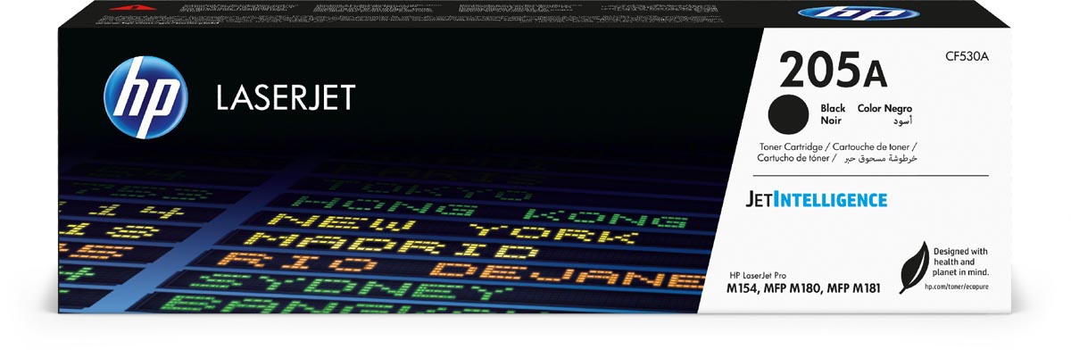HP toner 205A, 1.100 pagina&apos;s, OEM CF530A, zwart afbeelding