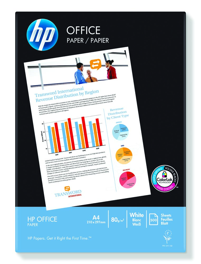 Hp Office Kopieerpapier Ft A4 80 G Pak Van 500 Vel huismerk kopen in de aanbieding