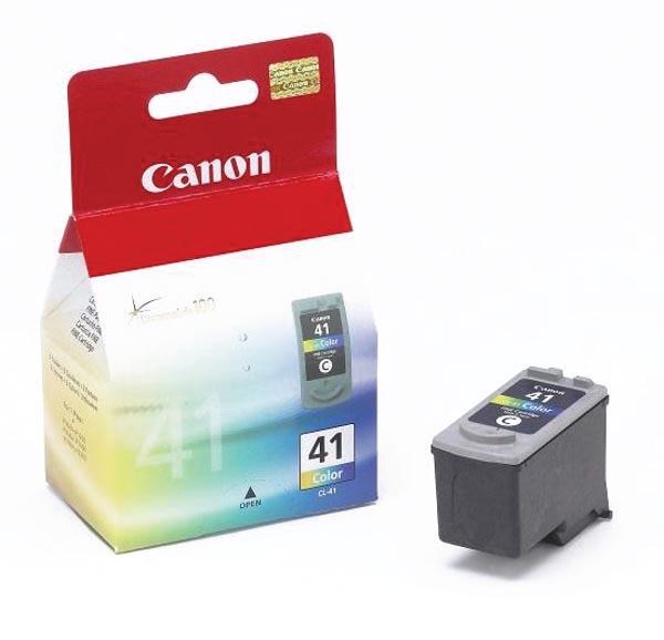 Canon inktcartridge CL-41, 308 pagina&apos;s, OEM 0617B001, 3 kleuren afbeelding