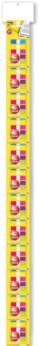 Post-it Index Smal clipstrip van 24 x ref. 683CBP