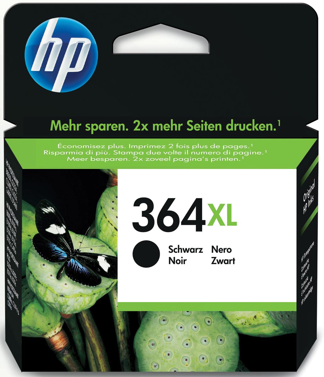 HP inktcartridge 364XL, 550 pagina&apos;s, OEM CN684EE, zwart afbeelding