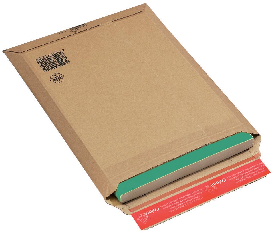 Colompac verzendenvelop CP010, ft 29 x 40 x 5 cm, bruin afbeelding