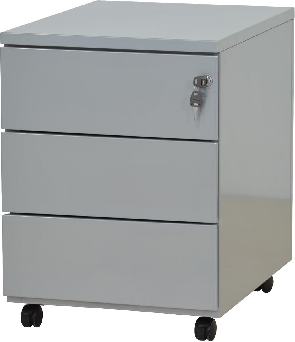 Mobiele ladenblok, 3 laden, aluminium afbeelding