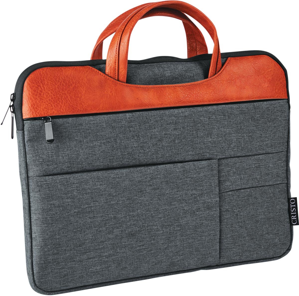 Cristo Urban sleeve voor 15,6 inch laptops, grijs
