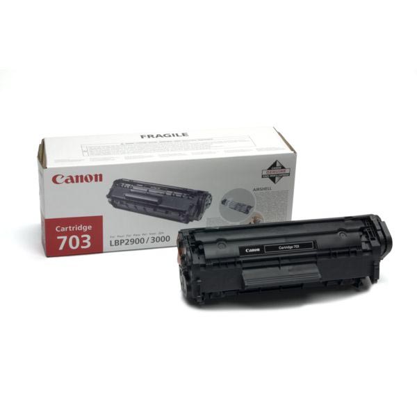 Canon toner 703, 2.000 pagina's, OEM 7616A005, zwart