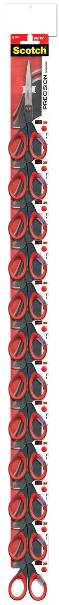 Scotch schaar Precision 18 cm, clipstrip met 2 x 12 stuks Scotch schaar Precision 18 cm, clipstrip met 2 x 12 stuks