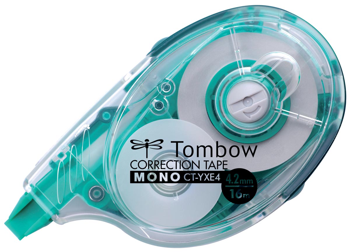 Tombow Navulbare correctieroller Mono YXE correctieroller 4,2 mm, kleur: groen afbeelding