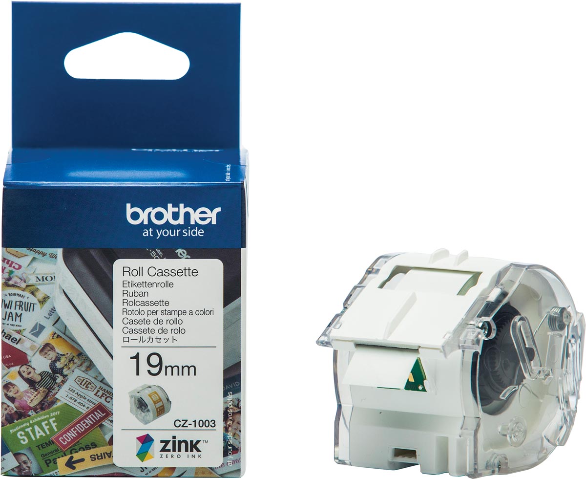 Brother Kleurenlabels 19mm