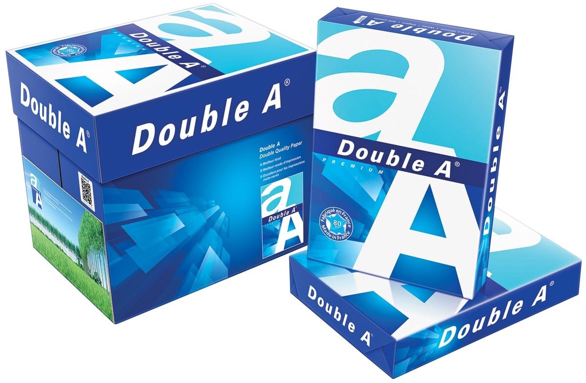 Double A Premium papier d'impression, ft A4, 80 g, paquet de 500