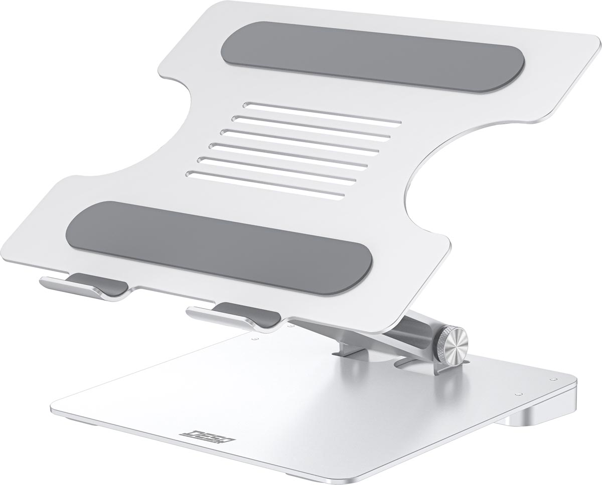 DESQ® Laptop - Dockstandaard | USB-C Hub | PD-oplader | Volledig verstelbaar | Plat inklapbaar | USB-C-PD | HDMI | USB 3.0 | Geschikt voor alle USB-C laptops 10-15,6 inch