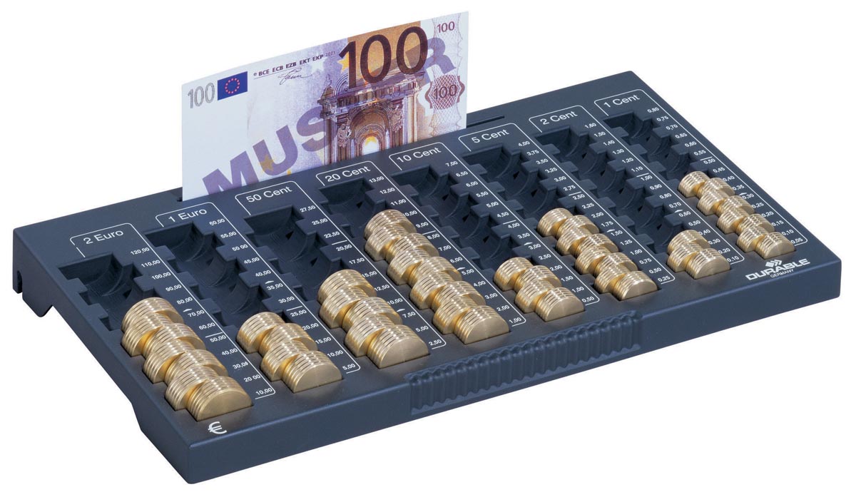 Durable geldschikker Euroboard L, ft 32,4 x 3,4 x 19 cm afbeelding