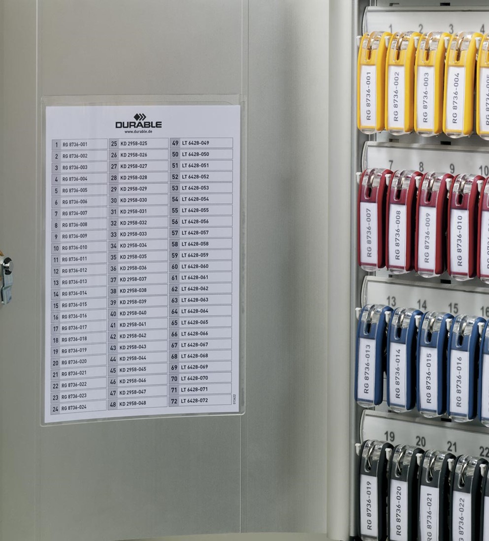 Durable Armoire A Cles Key Box Pour 48 Porte Cles Ft 30 2 X 40 X