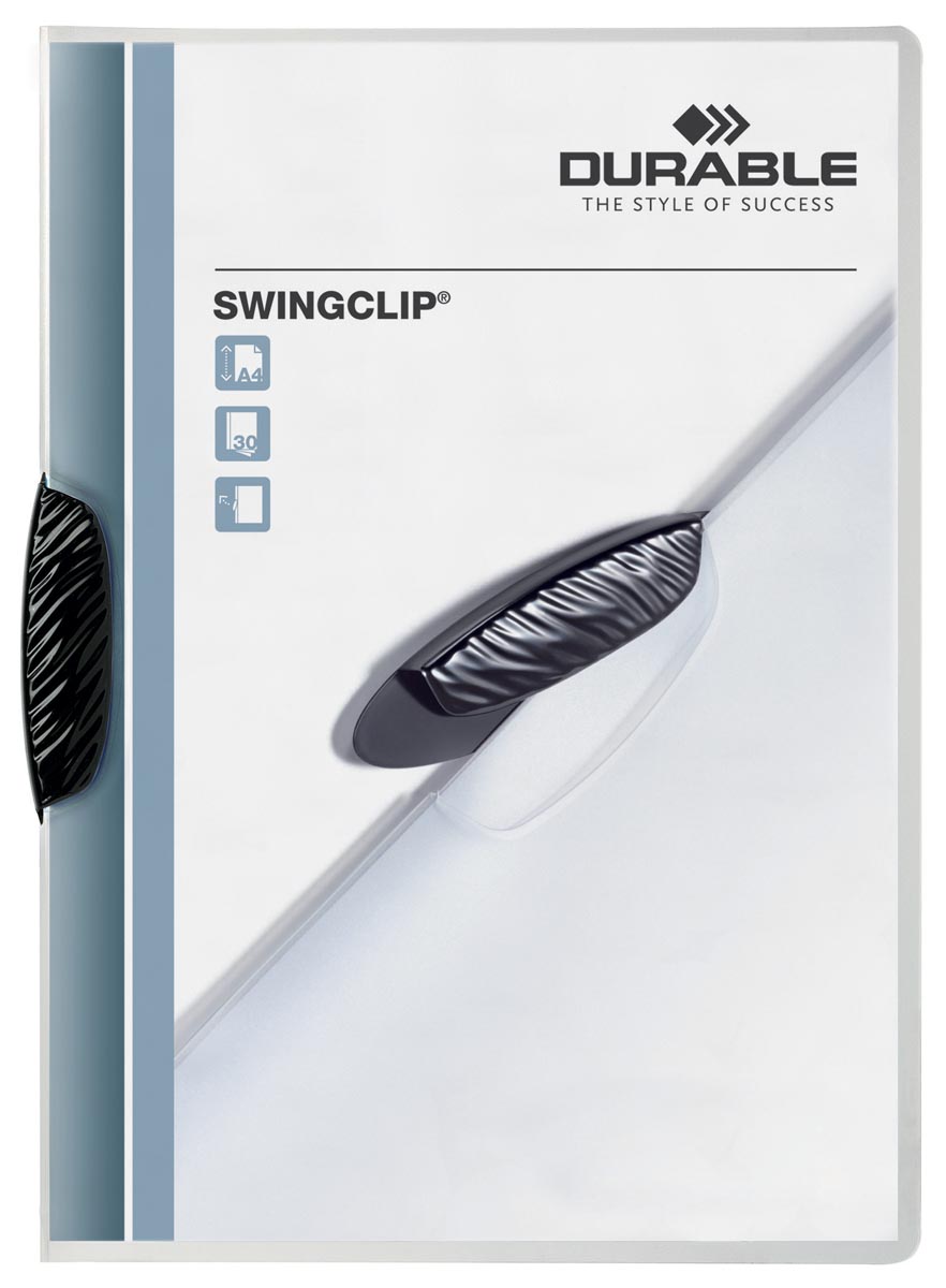 Durable klemmap Swingclip zwart afbeelding