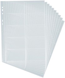 Durable visitekaarthoes voor Visifix, zakje van 10 stuks