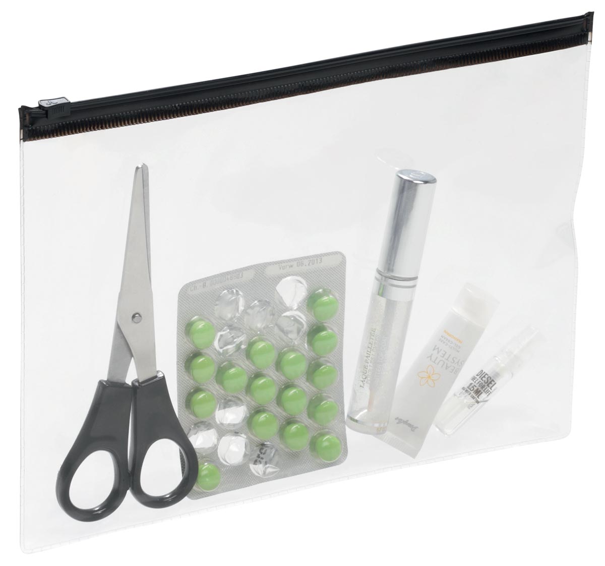 Durable documentenmap Zip bag voor ft A5, pak van 5 stuks afbeelding