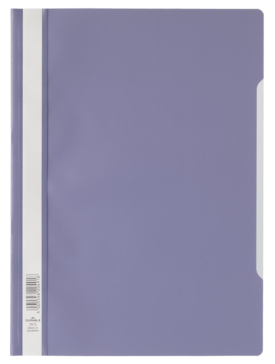 Durable snelhechtmap ft A4 lila afbeelding